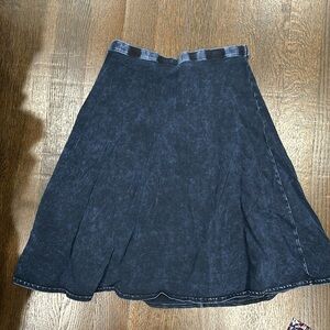 Women’s Denim Hardtail Skirt